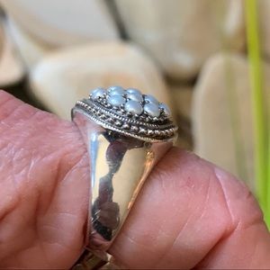 Ring...Sterling and Pearls